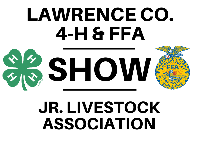 Logo for 2025 Lawrence Co. 4-H & FFA Jr. Livestock